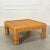Traditional 80's Palm Beach Regency Twisted Rattan Wicker Square Coffee Table For Sale - Image 3 of 5