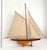 Wood Vintage Sailboat Replica Pond Yacht 1895 Defender Cup Racer For Sale - Image 7 of 17