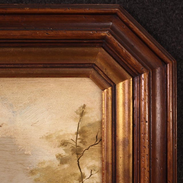 Italian Artist, Landscape, 1960, Oil on Board For Sale - Image 6 of 16