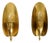 Mid-Century Modern Brass Wall Lamps, 1950s, Set of 2 For Sale