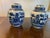 Japanese Vintage 1940s Japanese Willow Porcelain Ginger Jar – Cobalt Blue, Handmade For Sale - Image 3 of 7