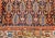 Early 20th Century Vintage Persian Malayer Area Rug, All-Over Paisley Pattern, Navy & Ivory, 5’ X 6’ For Sale - Image 9 of 16