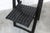 Black Folding Chair by Aldo Jacober for Alberto Bazzani, 1960s For Sale - Image 9 of 12