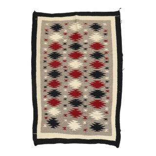 Early 20th Century Zabihi Collection Tribal American Navajo Mini Rug - 2'1" x 3' For Sale
