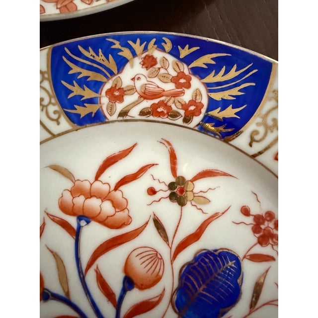 1970s 1970s Japanese Imari Style Porcelain Plates - Set of 12 For Sale - Image 5 of 5