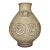 1970s West German Ceramic Amphora Vase, Attributed to Scheurich, Spiral Relief For Sale