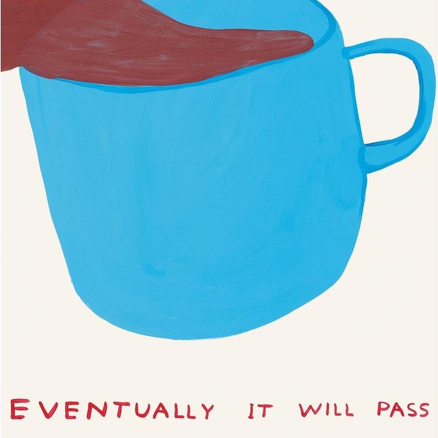 Contemporary David Shrigley Lithograph Poster the Chaos, 2022 For Sale - Image 3 of 5
