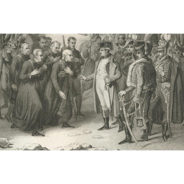 After Adolphe Roehn, Napoleon Crossing the Great St Bernard Pass, Engraving, 1840 For Sale - Image 4 of 9