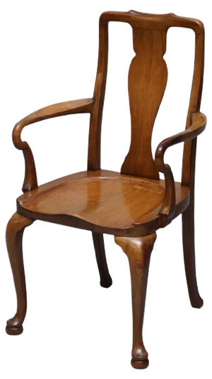 Victorian Walnut Desk Chair from Howard & Sons