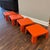 1970s Set of 4 Stackable Fiberglass Quattro Gatti Tables by Mario Bellini for C & B Italia, 1970s For Sale - Image 5 of 12