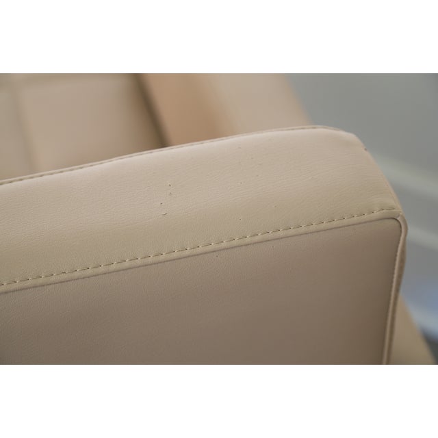 Taupe Pair Millbrae Modern Lounge Chairs by Coalesse - Steelcase For Sale - Image 8 of 11