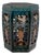 Chinese Sancai Blossom Garden Stool For Sale