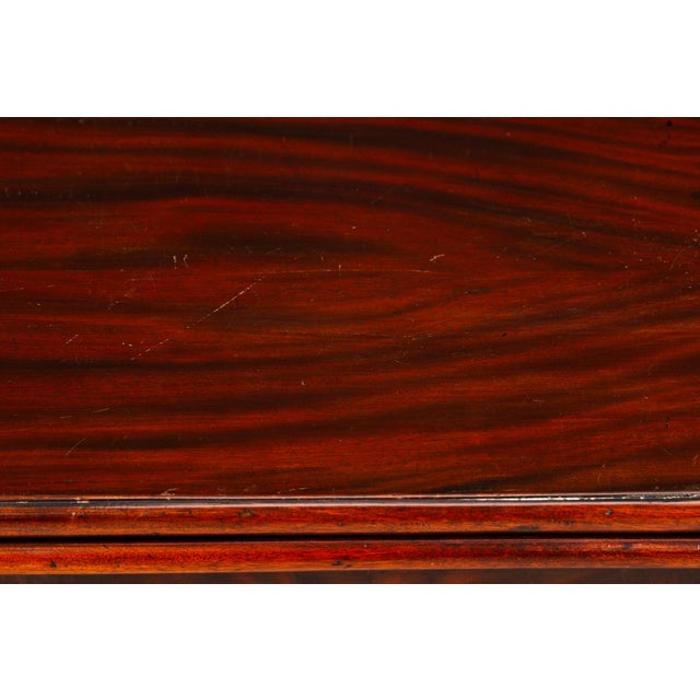 English George III Mahogany Gate Leg Card Game Table Circa 1770 For Sale - Image 12 of 18