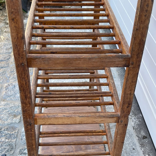 Antique Wooden Bakers Rack Chairish