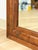 Vintage MCM Walnut Burlwood Tiger Oak Wall Mirror Antique Frame Hanging Mirror For Sale - Image 9 of 13