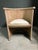 Antique Wooden Barrel Chair, 1910 For Sale - Image 4 of 9