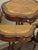 Brown Antique French Louis XV Style Satinwood Floral Inlay Walnut Side Tables - A Pair For Sale - Image 8 of 10