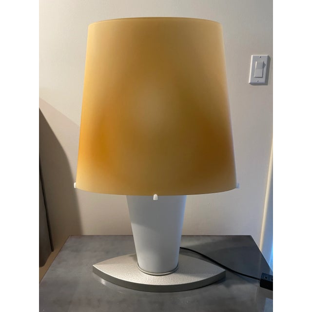 Light Yellow 1990s Daniela Puppa for Fontana Arte Table Lamp For Sale - Image 8 of 8