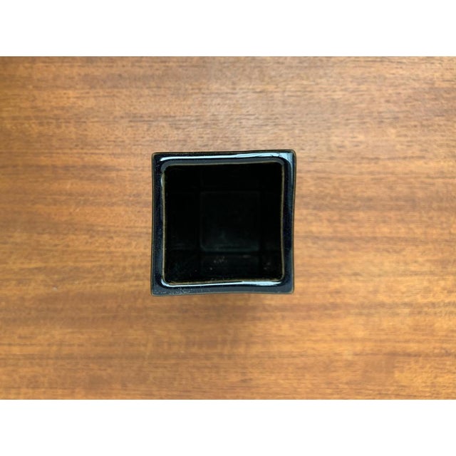 Vintage Japanese Minimalist Studio Pottery Vase from Tokoname, 1970s For Sale - Image 6 of 18