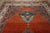 1880s Red Open Field Medallion W. Persian Bijar Rug 11'3" X 18' Handknotted Wool Carpet For Sale In New York - Image 6 of 14