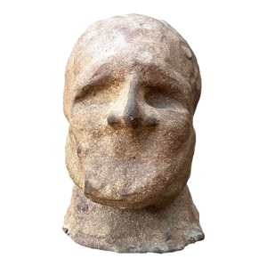 Vintage Original Studio Pottery Head Sculpture