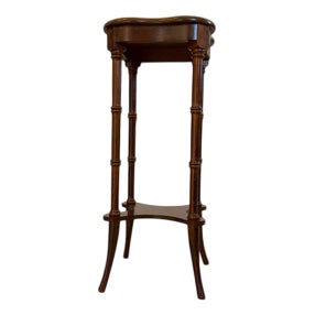 Baroque Style Side Table or Plant Stand For Sale