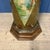Large Antique Painted Earthenware Column with Golden Pheasants For Sale - Image 15 of 18