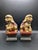 Chinese Unique Mid 20th Century Hand-Carved Chinese Foo Dogs For Sale - Image 3 of 10