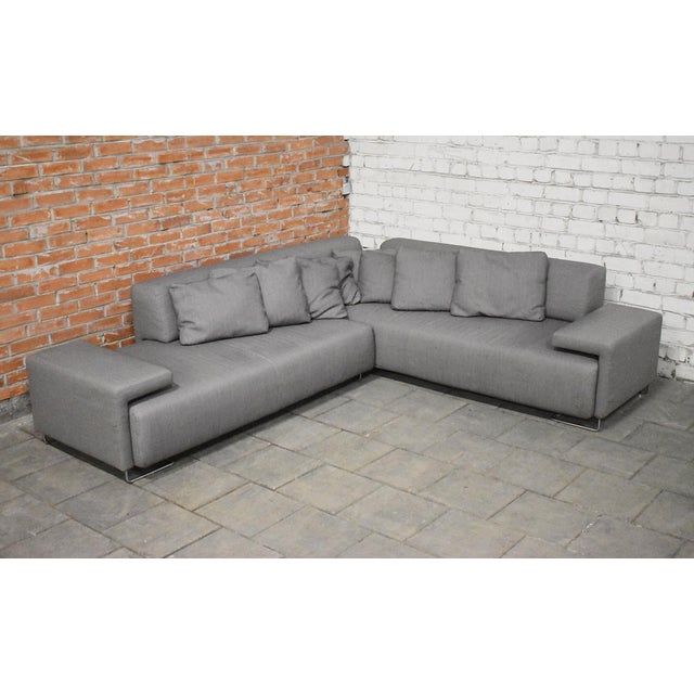 Gray Lowland Sofa by Patricia Urquiola for Moroso, Italy, 2000s For Sale - Image 8 of 8