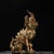 Late 19th Century Late 19th Century Gilt Bronze Mythical Unicorn Beast Statue, 2.2kg For Sale - Image 5 of 9