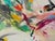 Large Abstract Modern Painting on Canvas For Sale - Image 11 of 12