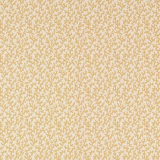Sample - Schumacher Folly Wallpaper in Straw For Sale