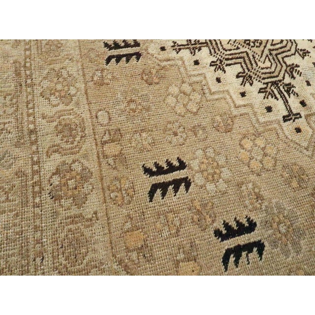Mid 20th Century Galerie Shabab Collection Antique East Turkestan Khotan Rug For Sale - Image 5 of 9