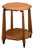 Dutch Art Deco Octagon Side Table in Oak, 1930s For Sale
