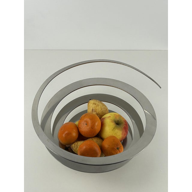 Spiral Fruit Bowl by Jacob Borch for Excel, 1990s For Sale - Image 6 of 9