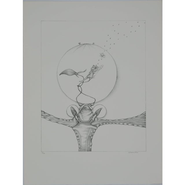 Gochka Charewicz, La bulle, Lithograph For Sale