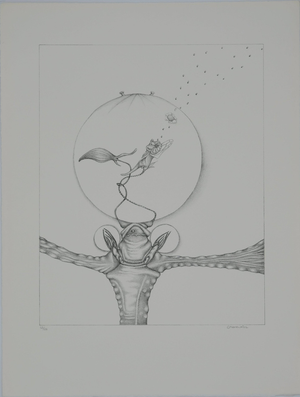 Gochka Charewicz, La bulle, Lithograph