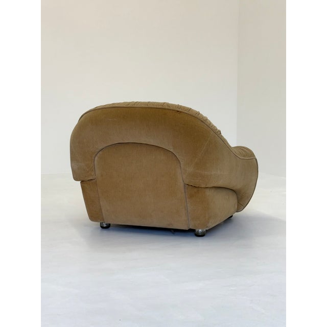 Textile Capriccio Armchair Attributed to George Bighinello for Eurosalotto For Sale - Image 7 of 10
