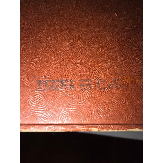 Cinnamon Vintage Mid Century Alligator Style Designer Bookends For Sale - Image 8 of 11