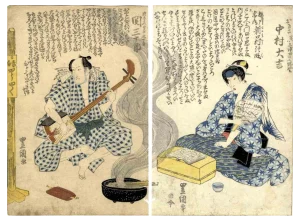 Utagawa Toyokuni, Nakamura Daikichi, Original Woodcut Print, 1820s