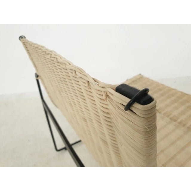 Set of Dutch Rattan Lounge Chairs by Gregorio Vicente Cortes & Luis Onsurbe for Metz and Co, 1960s For Sale - Image 9 of 12