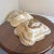 Alabaster Vintage Oversized Hand Craved Onyx Decorative Bowls- a Pair For Sale - Image 8 of 11