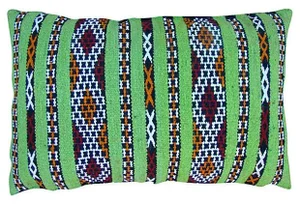 Late 20th Century Moroccan Teal Green Pillow Sham