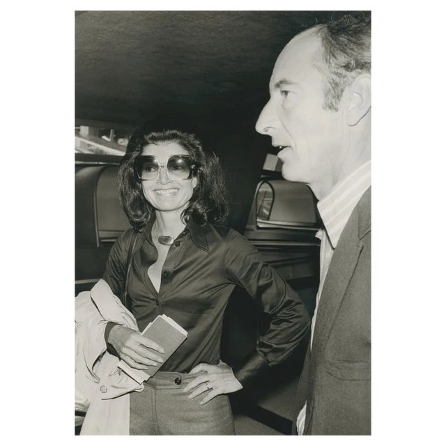 Jackie Kennedy, Black and White Photography, 1960s For Sale