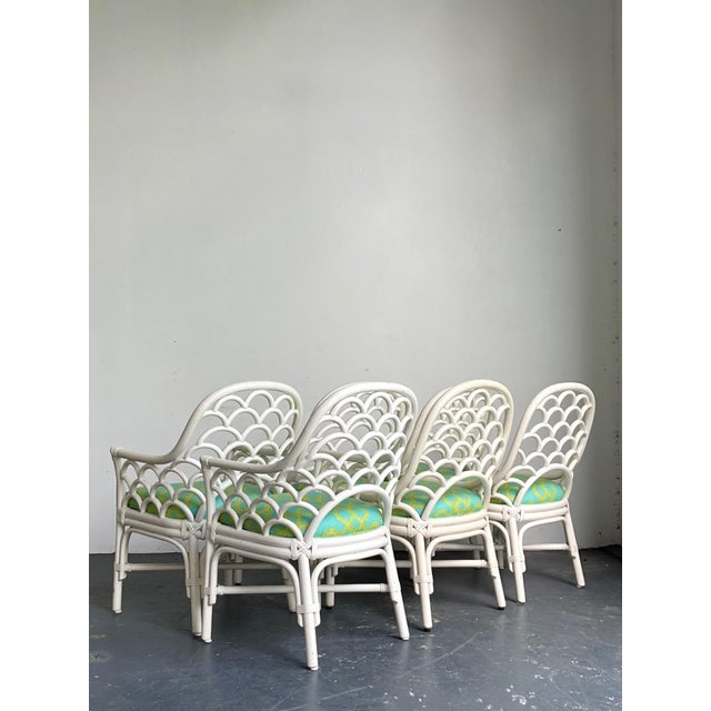 Chairs in Lilly Pulitzer for Lee Jofa “Well Connected” Set of 6 For Sale - Image 10 of 10