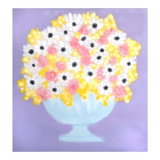Anemone Bouquet Flower Painting Susan Havens For Sale