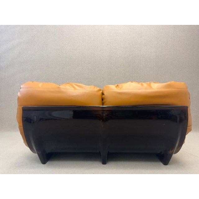 1980s Sofa Settee Marsala Medium Two Seater without Arms by Ligne Roset, 1980s For Sale - Image 5 of 18