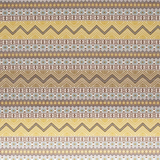 Sample - Schumacher Holmul Hand Woven Fabric in Ochre For Sale In Charlotte - Image 6 of 6