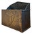 Vintage Wood Carved Storage Wall Box For Sale