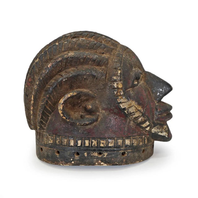 Early 20th Century Early 20th Century Yoruba Gelde Helmet Mask For Sale - Image 5 of 11